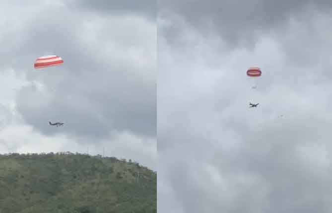 Vídeo: avião com seis pessoas cai em Sabará, em MG